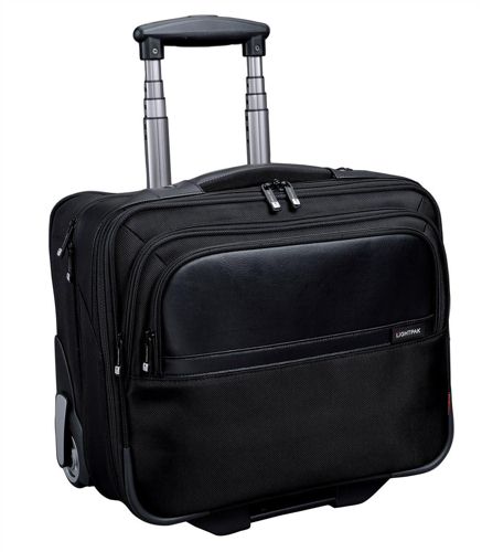 Lightpak Bravo 1 Executive Business Trolley for Laptops up to 17 inch Black - 46101 alternative image 1