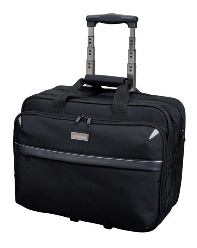 Lightpak X Ray Business Laptop Trolley for Laptops up to 17 inch Black - 46099 alternative image 1