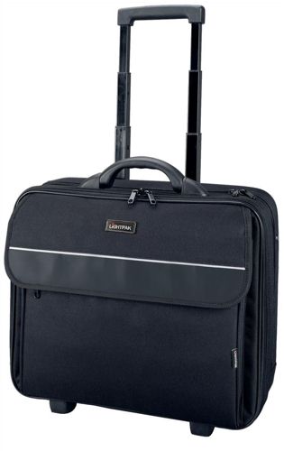 Lightpak Treviso Laptop Trolley Bag for Laptops up to 17 inch Black - 92702 alternative image 1