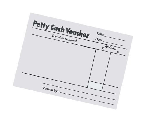 Value Petty Cash Pad 88x138mm 80 Sheets [Pack of 5]