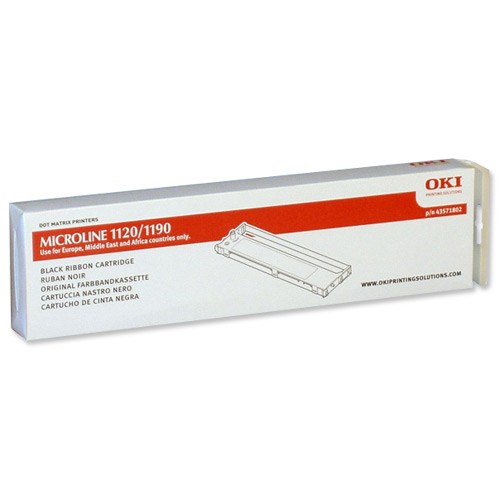 Oki ML1190 Black Ribbon alternative image 1