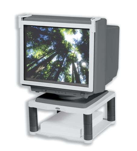 Fellowes Premium Monitor Riser Platinum alternative image 1