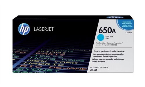 HP CE271A Cyan Toner alternative image 1