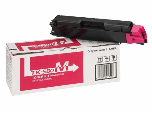 Kyocera TK580M Magenta Toner alternative image 1