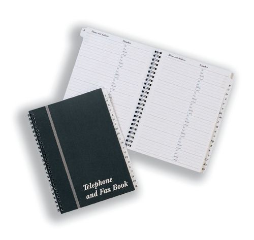 Concord Telephone and Fax Book A5 alternative image 1