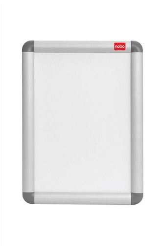 Nobo A3 Clip Frame Silver and Grey alternative image 1