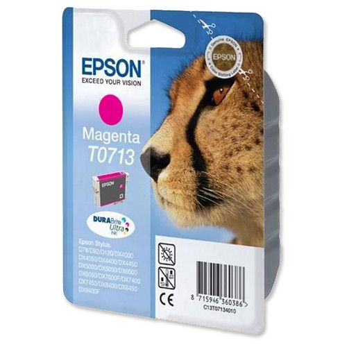 Epson T071340 Magenta Ink Cartridge alternative image 1