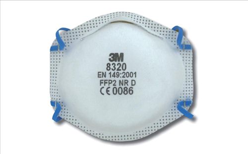 3M FFP2 Comfort Unvalved Respirators [Pack of 10] alternative image 1