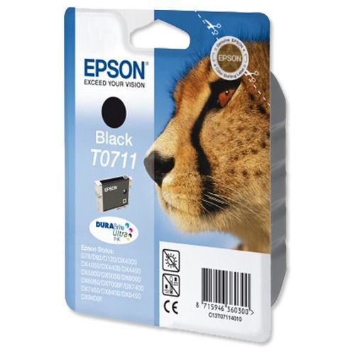 Epson T071140 Black Ink Cartridge alternative image 1