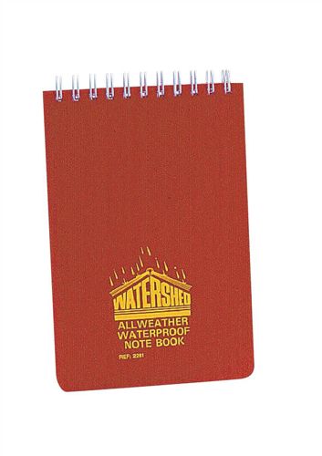 Chartwell Watershed Book 6x4 Inch Ruled Red alternative image 1