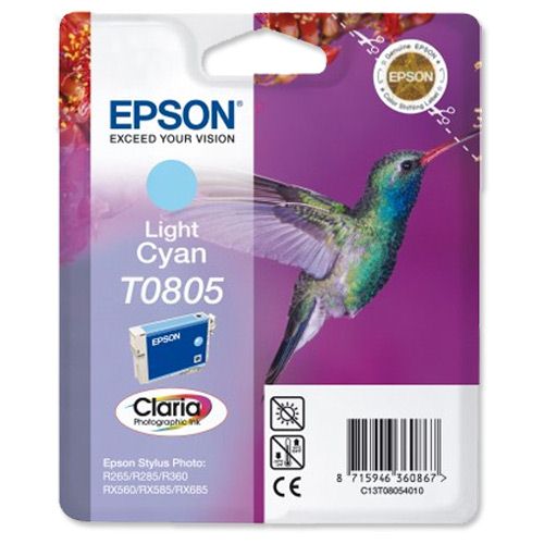 Epson T080540 Light Cyan Cartridge alternative image 1