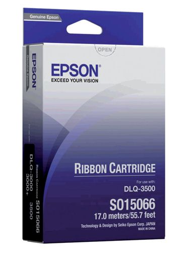 Epson S015066 Black Ribbon alternative image 1