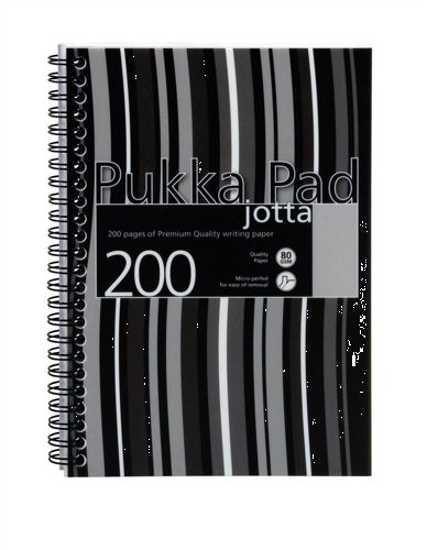 Pukka Pad Jotta Book Polypropylene A5 Black [Pack of 3] alternative image 1