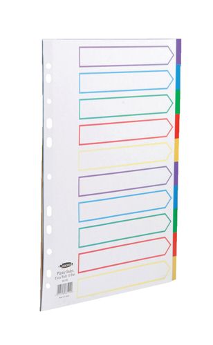 Concord Divider Extra Wide 10 Part Multicolour alternative image 1