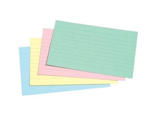 Concord Record Cards 5x3 Inches Assorted [Pack of 100] alternative image 1