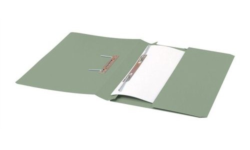 Value Pocket Transfer File Manilla Foolscap 285GSM Green (Pack 25) - 43314DENT