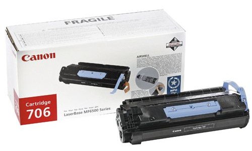 Canon 706 Black Toner Cartridge alternative image 1