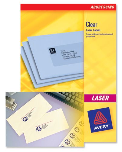Avery Laser Labels Mini 20/Sheet 55x12.2mm L7552 [25 Sheets] alternative image 1