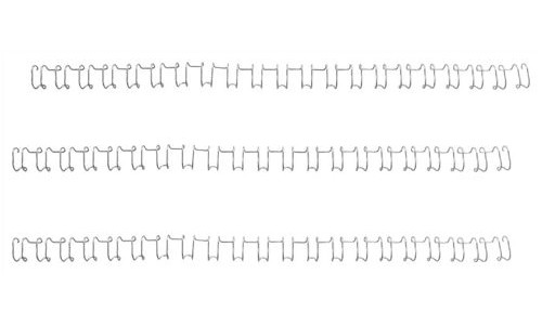 GBC Wire Binders 6mm Silver alternative image 1