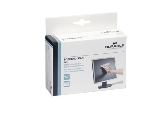 Durable Screenclean Duo [Pack of 10] alternative image 1