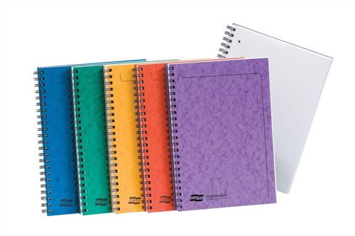 Europa Notemaker A4 Sidebound Assorted [Pack of 10] alternative image 1