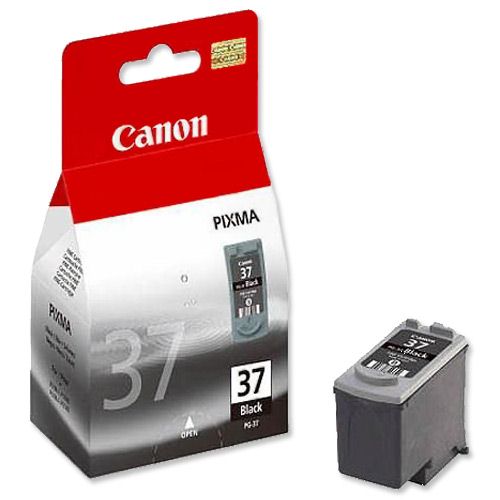 Canon PG37 Black Cartridge alternative image 1