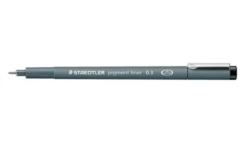 Staedtler Marsgraphic 308 Liner Pens 0.3mm [Pack of 10] alternative image 1