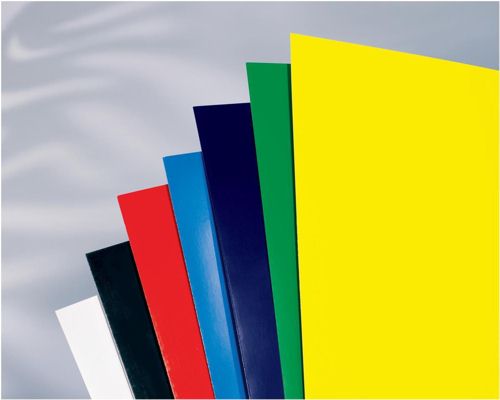 GBC Binding Covers Plain 250gsm A4 Gloss White [Pack of 50x2] alternative image 1