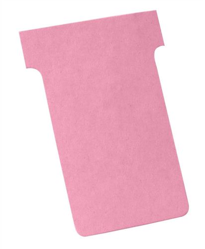 Nobo T-Card Size 2 Pink [Pack of 100] alternative image 1