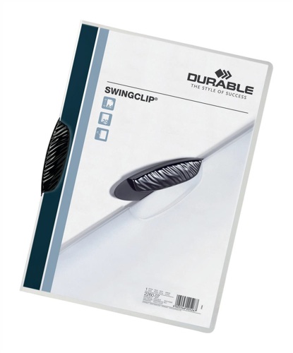 Durable Swingclip Folder A4 Black [Pack of 25] alternative image 1