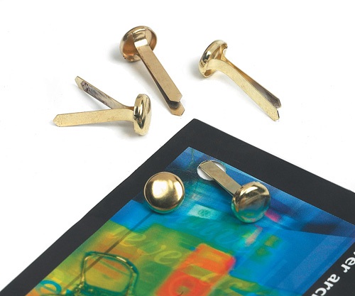 Essentials Paper Fasteners Pointed 20mm [Pack of 200] alternative image 1