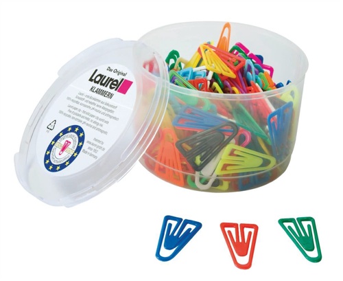 Plastic Paperclips 60mm [Pack of 75] alternative image 1