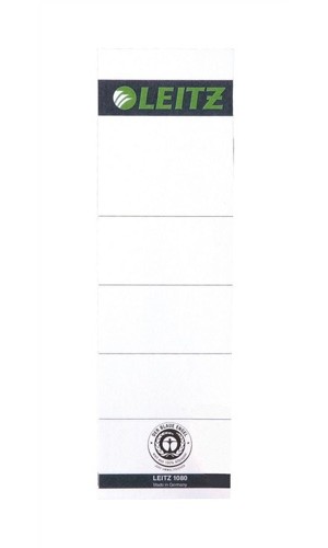 Leitz Spine Labels Adhesive Grey [Pack of 10] alternative image 1