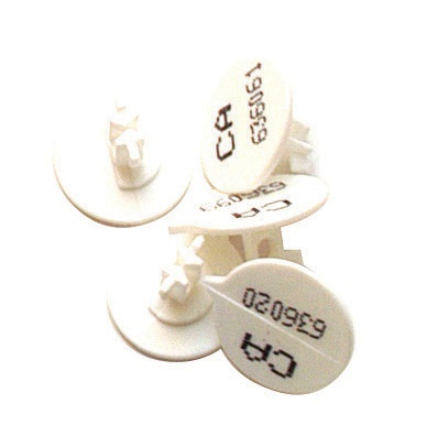 Versapack Security Seals Printed White [Pack of 500] alternative image 1