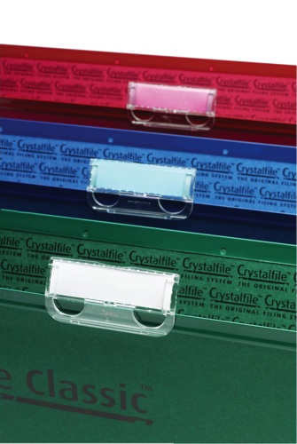 Twinlock Crystal Tabs Clear [Pack of 50] alternative image 1