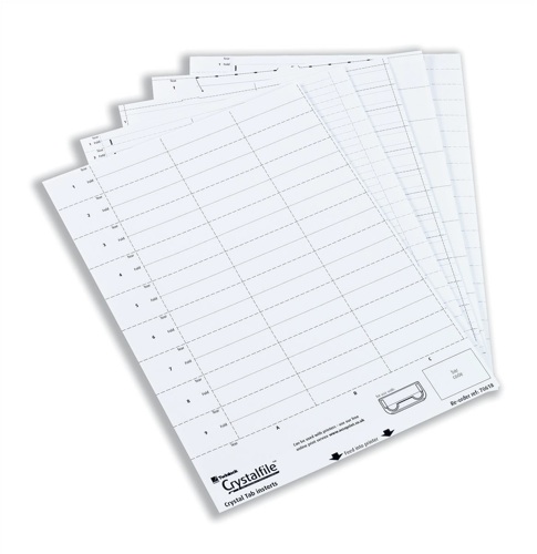 Twinlock Crystal Inserts White [Pack of 50] alternative image 1