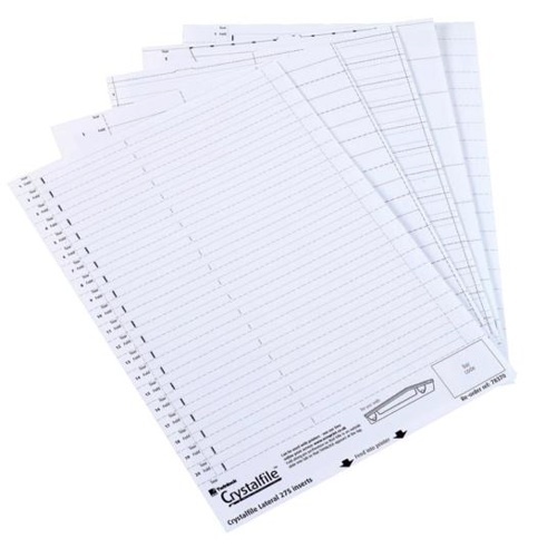 Twinlock Lateral File Inserts White [Pack of 50] alternative image 1