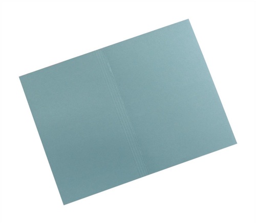 Guildhall Square Cut Folder 315g Blue [Pack of 100] alternative image 1