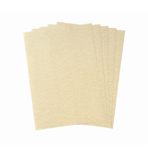 Decadry Parchment Champagne Letterhead Paper [Pack of 100] alternative image 1