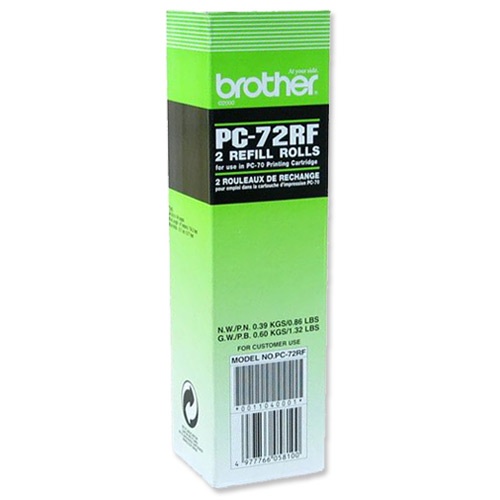 Brother PC72 Fax Refills [Pack of 2] alternative image 1