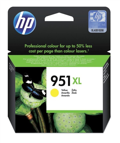 HP CN048A Yellow Ink Cartridge alternative image 1