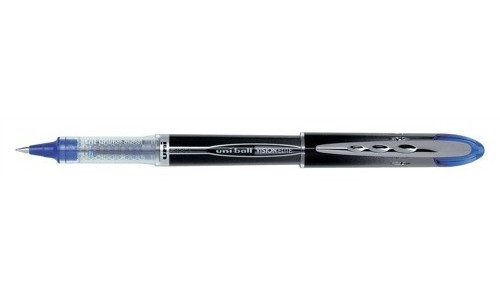 Uniball Vision Elite Rollerball Pen 0.8mm Blue and Black [Pack of 12] alternative image 1