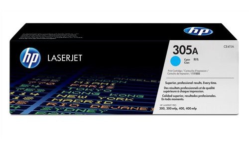 HP CE411A Cyan Toner Cartridge alternative image 1