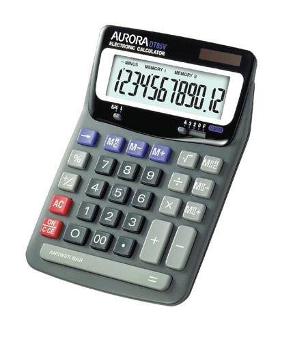 Aurora DT85V Desktop Calculator alternative image 1