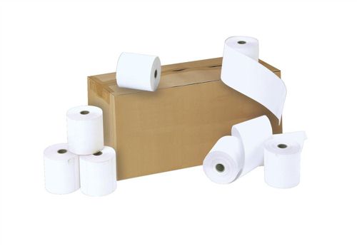 Credit Card Roll 2 Ply Thermal 57x55x12.7 White [Pack of 20] alternative image 1