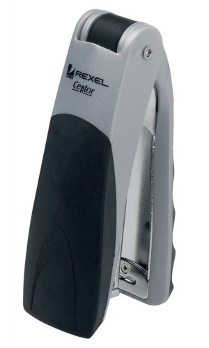 Rexel Centor Stand Up Stapler Silver and Black alternative image 1