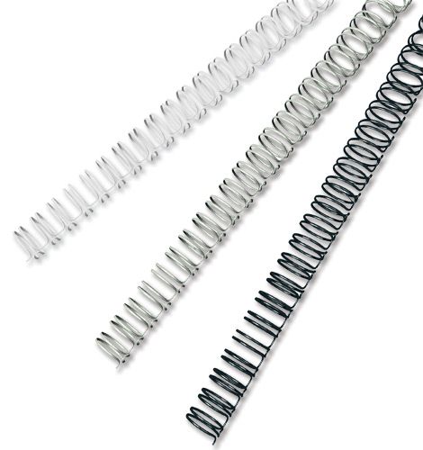 GBC 5mm 34 Ring Wires Silver [Pack of 100] alternative image 1