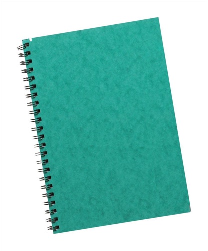 Silvine Spiral Notebook A4 96 Leaf Feint Ruled [Pack of 6] alternative image 1