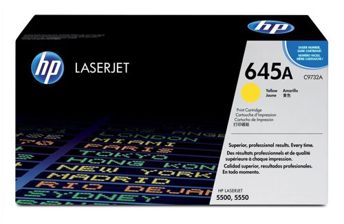 HP C9732A Yellow Toner Cartridge alternative image 1
