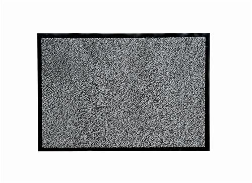 Dust Control Mat 600x900mm Black and White alternative image 1